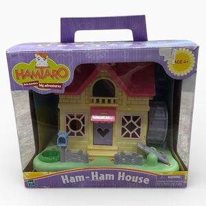 Vintage Hamtaro Ham-Ham House 2002 Box Ham Ham House Playset With Box